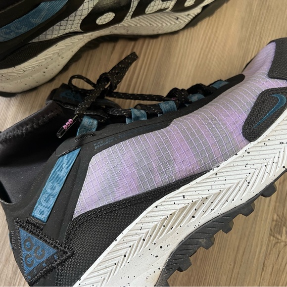 NEW NIKE ACG ZOOM TERRA ZAHERRA SPACE PURPLE BLACK CQ0076 500 SIZE 5 OUTDOOR - Picture 6 of 7